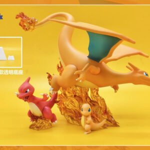 [PREORDER] 1/20 Scale World Figure [POKEDEX MOMENT] - Charmander & Charmeleon & Charizard