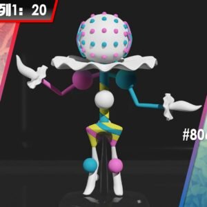 [REMAINING BALANCE] 1/20 Scale World Figure [SXG] - Blacephalon