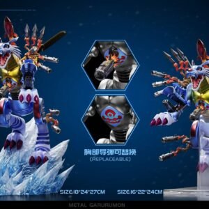 [PREORDER] Digimon Figure [CN] - Metal Garurumon