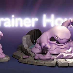 [PREORDER CLOSED] 1/20 Scale World Figure [TRAINER HOUSE] - Grimer & Muk