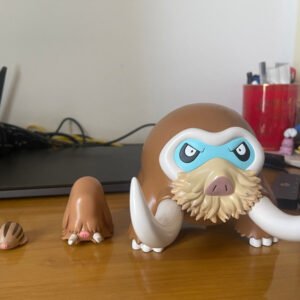 [IN STOCK] 1/20 Scale World Figure [UU] - Swinub & Piloswine & Mamoswine