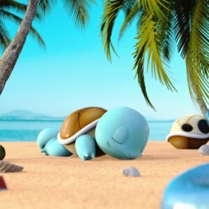 [PREORDER] 1/20 Scale World Figure [XZ] - Sleeping Squirtle