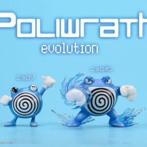 [PREORDER] 1/20 Scale World Figure [MG] - Poliwag & Poliwhirl & Poliwrath & Politoed