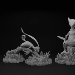 [PREORDER] 1/20 Scale World Figure [DM VIP] - Treecko & Grovyle & Sceptile