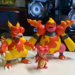 [IN STOCK] 1/20 Scale World Figure [SXG] - Magmar & Magby & Magmortar