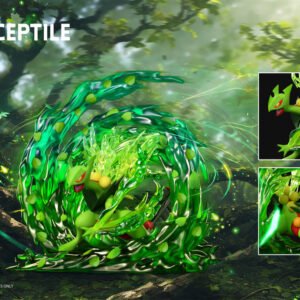 [PREORDER CLOSED] 1/20 Scale World Figure [KING] - Mega Sceptile