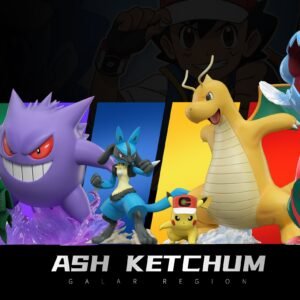 [PREORDER] 1/20 Scale World Figure [WONDER] - Galar Set (Pikachu & Sirfetch’d & Gengar & Lucario & Dragonite & Dracovish)