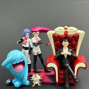 [IN STOCK] 1/20 Scale World Figure [KING] - Giovanni & Meowth