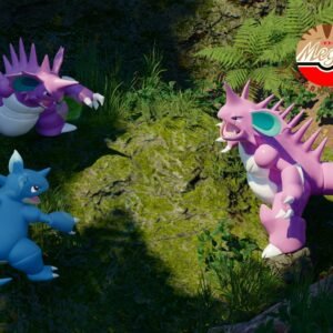 [REMAINING BALANCE] 1/20 Scale World Figure [MEGAZZ] - Nidoking