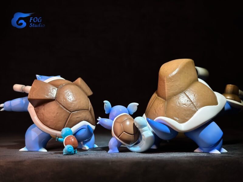 PREORDER] 1/20 Scale World Figure [FOG] - Squirtle & Wartortle