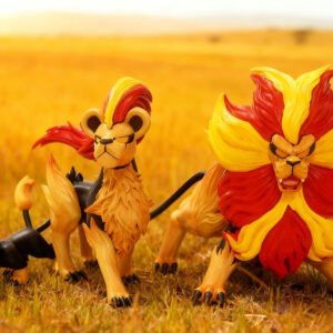 [PREORDER] 1/20 Scale World Figure [BUER] - Litleo & Pyroar