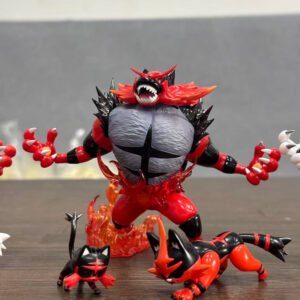 [PREORDER] 1/20 Scale World Figure [MOYU] - Litten & Torracat & Incineroar