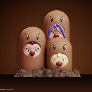 [REMAINING BALANCE] Mini Figure [BOOM] - Team Rocket Cosplay Dugtrio