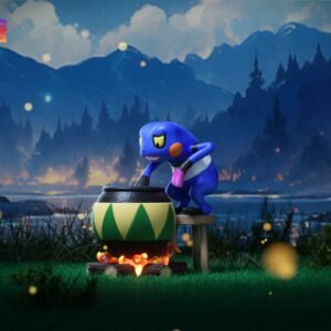 [IN STOCK] 1/10 Scale World Figure [ZWG] - Croagunk