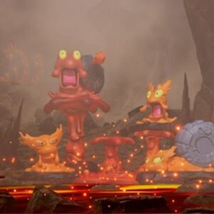 [REMAINING BALANCE] 1/20 Scale World Figure [MEGAZZ] - Slugma & Magcargo