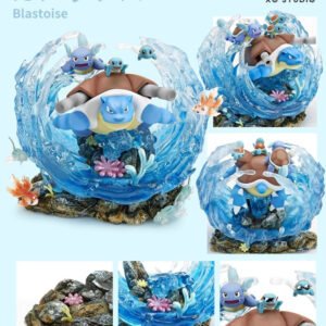 [PREORDER CLOSED] 1/20 Scale World Figure [XO] - Squirtle & Wartortle & Blastoise