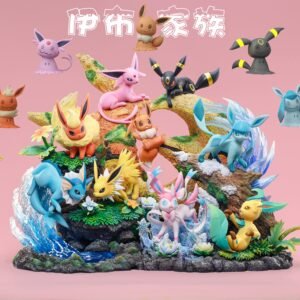[PREORDER CLOSED] Statue [DM] - Eevee Family - Vaporeon & Jolteon & Flareon