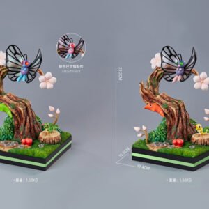 [IN STOCK] 1/20 Scale World Figure [INFINITE] - Caterpie & Metapod & Butterfree