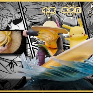 [REMAINING BALANCE] 1/20 Scale World Figure [RED ART] - Yellow & Pikachu