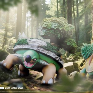[PREORDER] 1/20 Scale World Figure [ZHIMENG] - Turtwig & Grotle & Torterra