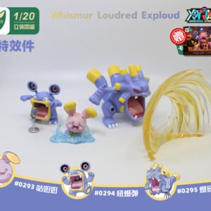 [PREORDER CLOSED] 1/20 Scale World Figure [YEYU] - Whismur & Loudred & Exploud
