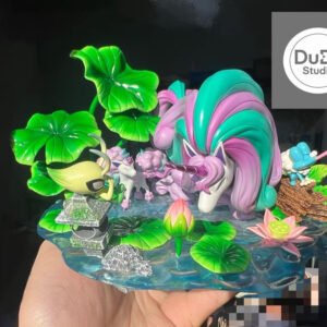 [PREORDER] 1/20 Scale World Figure [DUDU] - Galarian Ponyta & Rapidash & Celebi & Surskit & Froakie