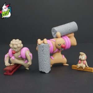 [PREORDER CLOSED] 1/20 Scale World Figure [MAOYOU] - Timburr & Gurdurr & Conkeldurr