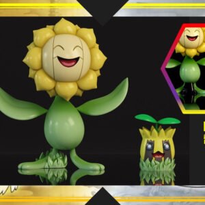 [REMAIINING BALANCE] 1/20 Scale World Figure [SXG] - Sunkern & Sunflora