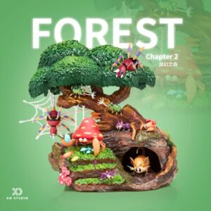 [PREORDER] 1/20 Scale World Figure [XO] - Paras & Parasect & Spinarak & Ariados & Rattata & Raticate