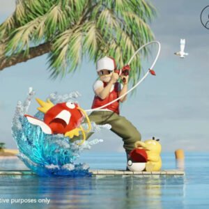 [PREORDER] 1/20 Scale World Figure [NPC] - Fisher & Psyduck & Magikarp