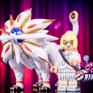 [IN STOCK] Pokémon Minifigure [MINIFIGS FACTORY] - Lillie & Minior & Solgaleo