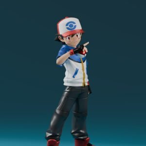 [REMAINING BALANCE] 1/20 Scale World Figure [CHILDHOOD] - Ash Ketchum (BW)