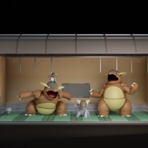 [PREORDER CLOSED] 1/20 Scale World Figure [FOG] - Kangaskhan & Mega Kangaskhan