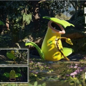 [IN STOCK] 1/20 Scale World Figure [MEGAZZ] - Bellsprout & Weepinbell & Victreebel