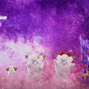 [PREORDER] 1/20 Scale World Figure [LIMOUSINE] - Clefairy & Clefable & Cleffa
