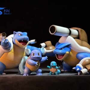 [PREORDER] 1/20 Scale World Figure [FOG] - Squirtle & Wartortle & Blastoise & Mega Blastoise
