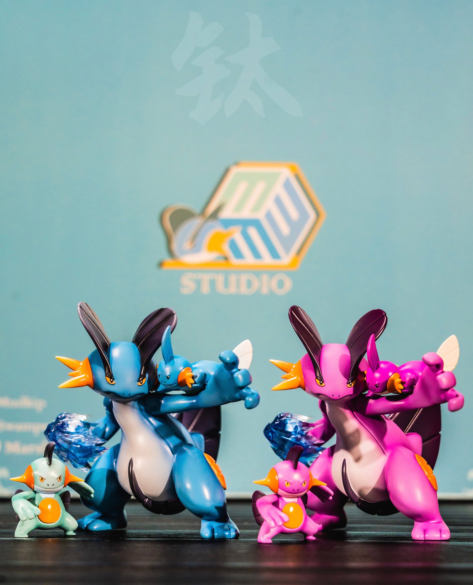 IN STOCK] 1/20 Scale World Figure [MMW] - Mudkip & Marshtomp