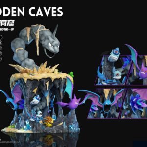 [PREORDER] 1/20 Scale World Figure [WONDER] - Sandshrew & Sandslash & Zubat & Golbat & Onix & Crobat & Woobat & Swoobat & Glimmet & Glimmora