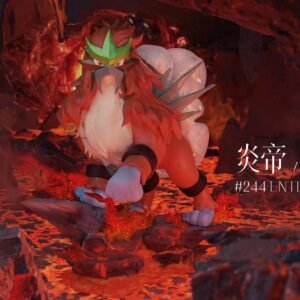 [REMAINING BALANCE] 1/20 Scale World Figure [PALLET TOWN] - Entei