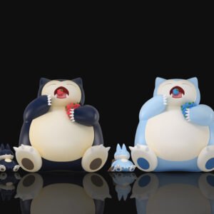 [REMAINIG BALANCE] 1/20 Scale World Figure [WONDER] - Snorlax & Munchlax