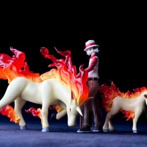 [IN STOCK] 1/20 Scale World Figure [TRAINER HOUSE] - Ponyta & Rapidash