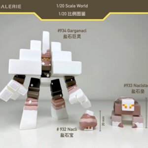 [IN STOCK] 1/20 Scale World Figure [POKÉ GALERIE] - Nacli & Naclstack & Garganacl