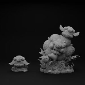 [PREORDER] 1/20 Scale World Figure [DM VIP] - Cottonee & Whimsicott