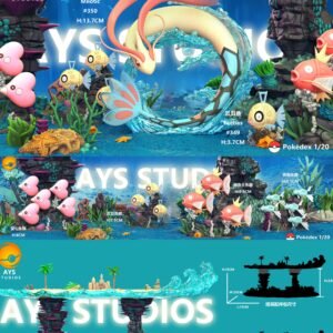 [PREORDER] 1/20 Scale World Figure [AYS] - Feebas & Milotic & Luvdisc & Magikarp & Remoraid