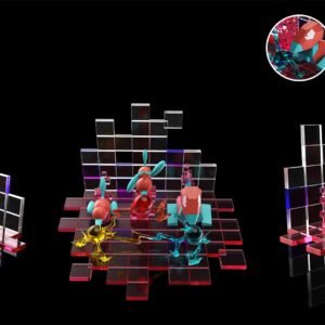 [IN STOCK] 1/20 Scale World Figure [LM] - Porygon & Porygon2 & Porygon-Z