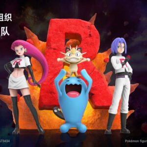 [IN STOCK] 1/20 Scale World Figure [JB] - Jessie & James & Meowth & Wobbuffet