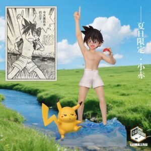 [PREORDER] 1/20 Scale World Figure [GB PIXEL] - Red (Adventures) & Pikachu