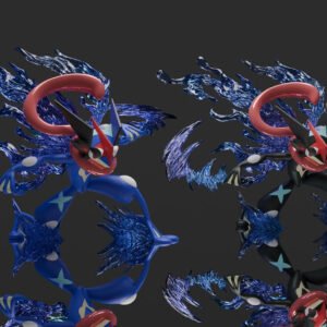 [REMAINING BALANCE] 1/20 Scale World Figure [SUPER BALL] - Greninja