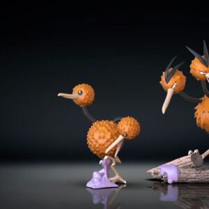 [REMAINING BALANCE] 1/20 Scale World Figure [LIMOUSINE] - Doduo & Dodrio