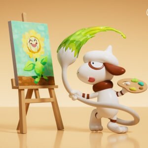 [PREORDER] 1/20 Scale World Figure [NGZ] - Smeargle